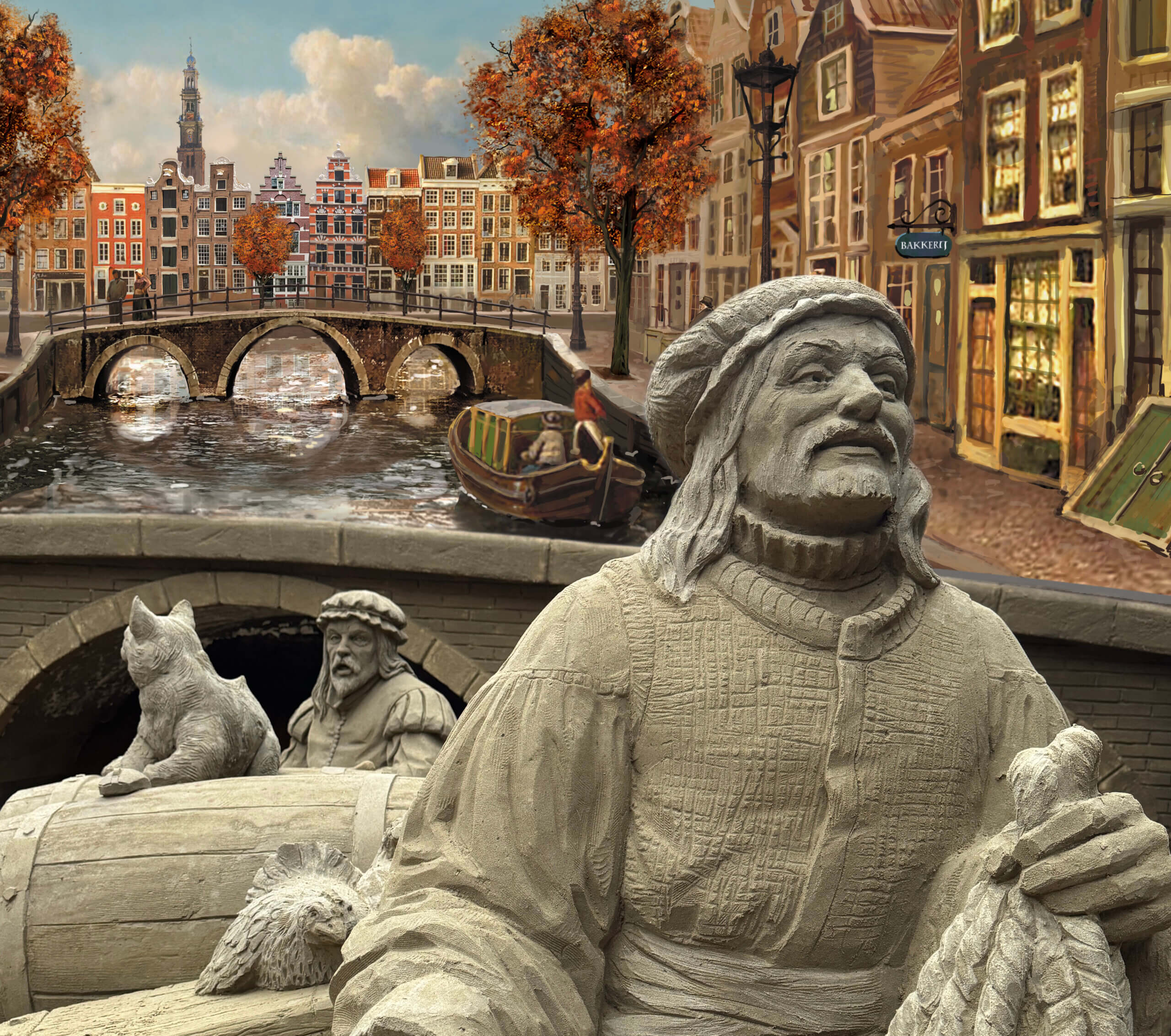 Beleef 750 jaar Amsterdam in... Zand!